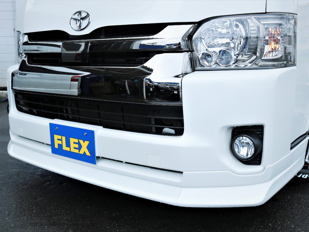 ＦＬＥＸオリジナルデルフィーノラインフロントスポイラー！