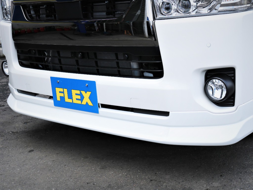 ＦＬＥＸオリジナルデルフィーノラインフロントスポイラー！