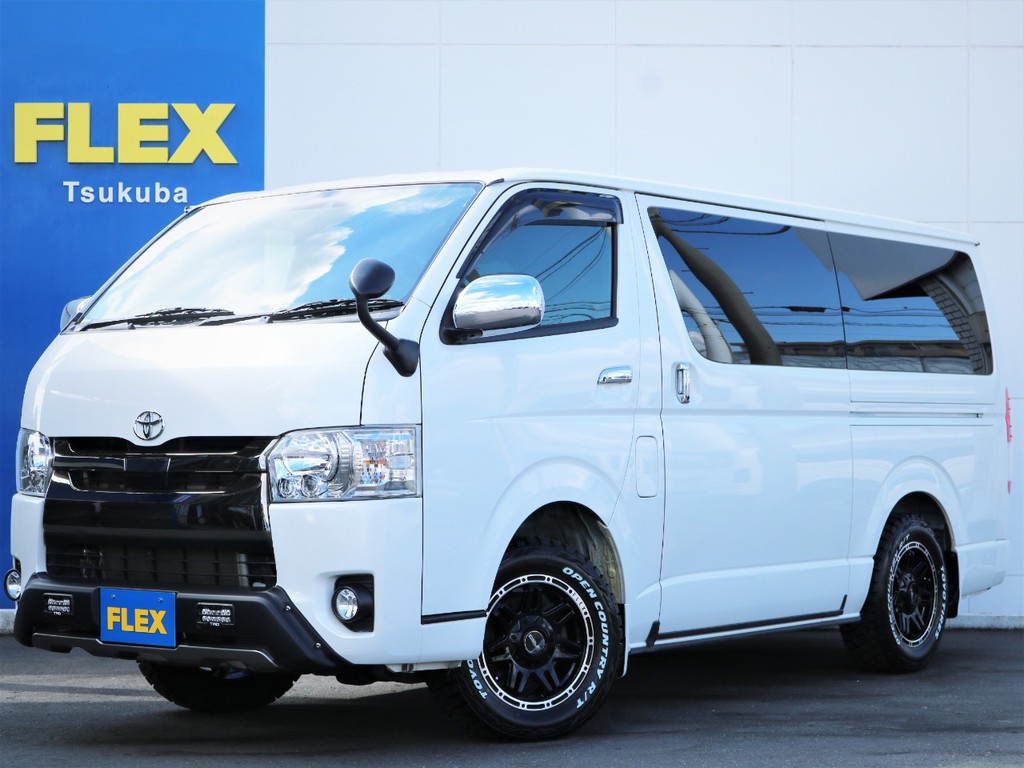 平成３０年ハイエースＶスーパーＧＬ５人乗り４ＷＤディーゼル特別仕様車ダークプライム！買取直販の綺麗なワンオーナー！
