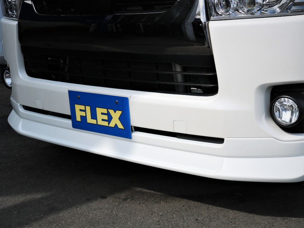 ＦＬＥＸオリジナルデルフィーノラインフロントスポイラー！