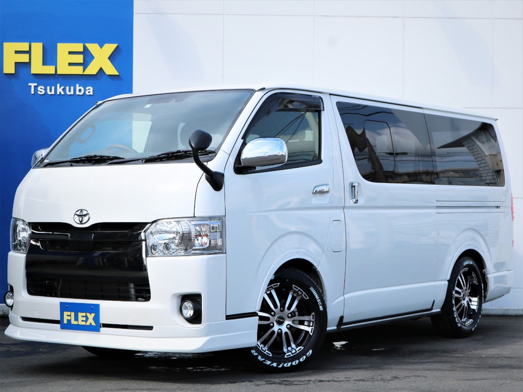令和２年ハイエースＶスーパーＧＬ５人乗り２ＷＤガソリン特別仕様車ダークプライム２！綺麗な一台が入庫致しました！