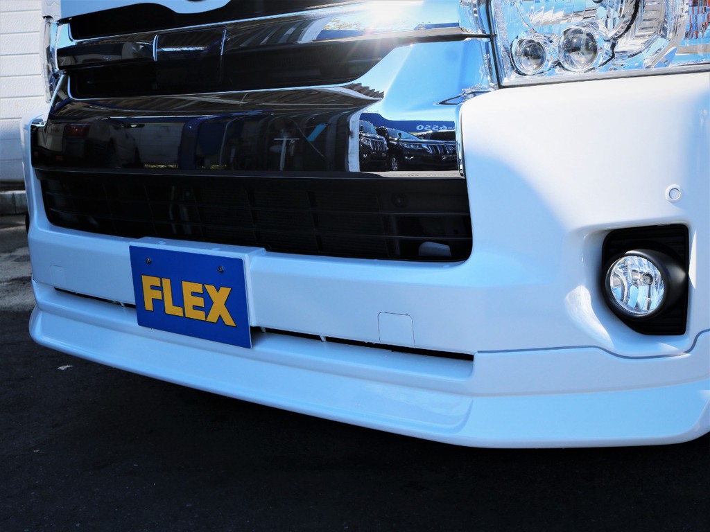 ＦＬＥＸオリジナルデルフィーノラインフロントスポイラー！