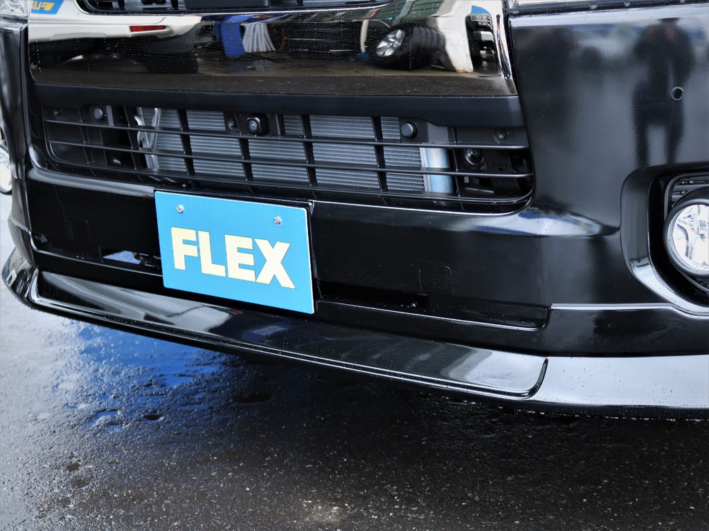 ＦＬＥＸオリジナルデルフィーノラインフロントスポイラー！