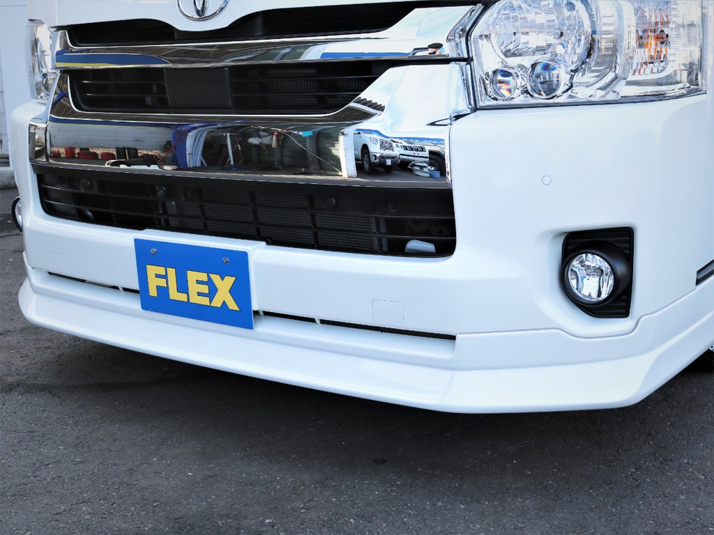 ＦＬＥＸオリジナルデルフィーノラインフロントスポイラー！