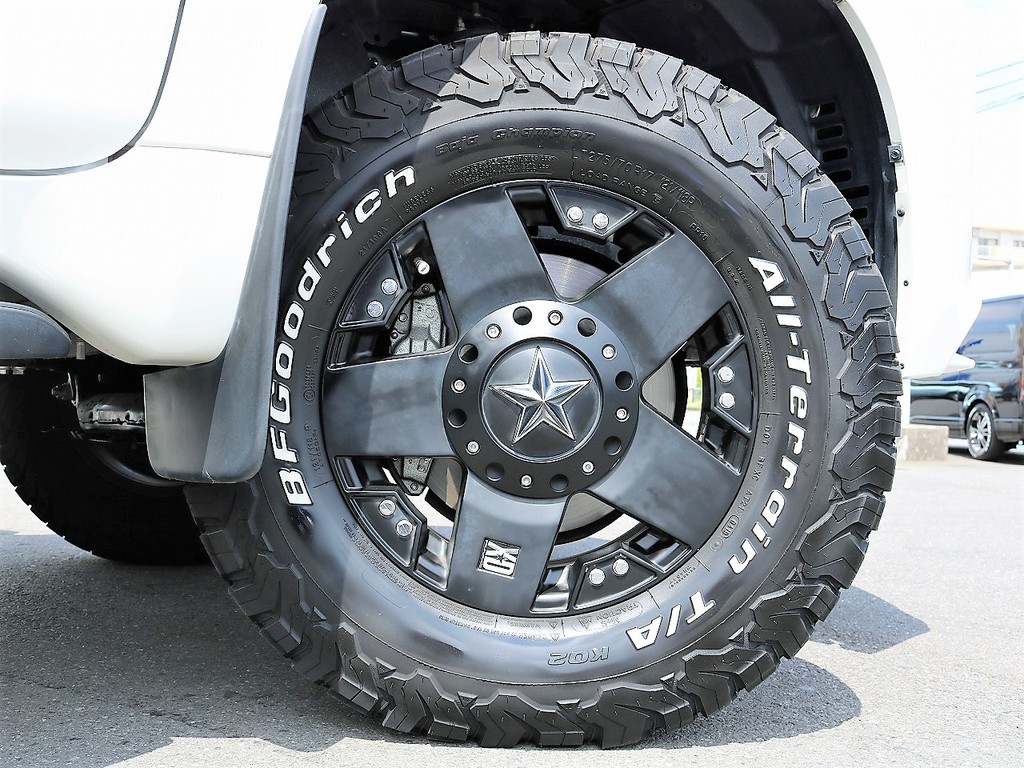 ロックスター17インチAWにBFG 275/70R17