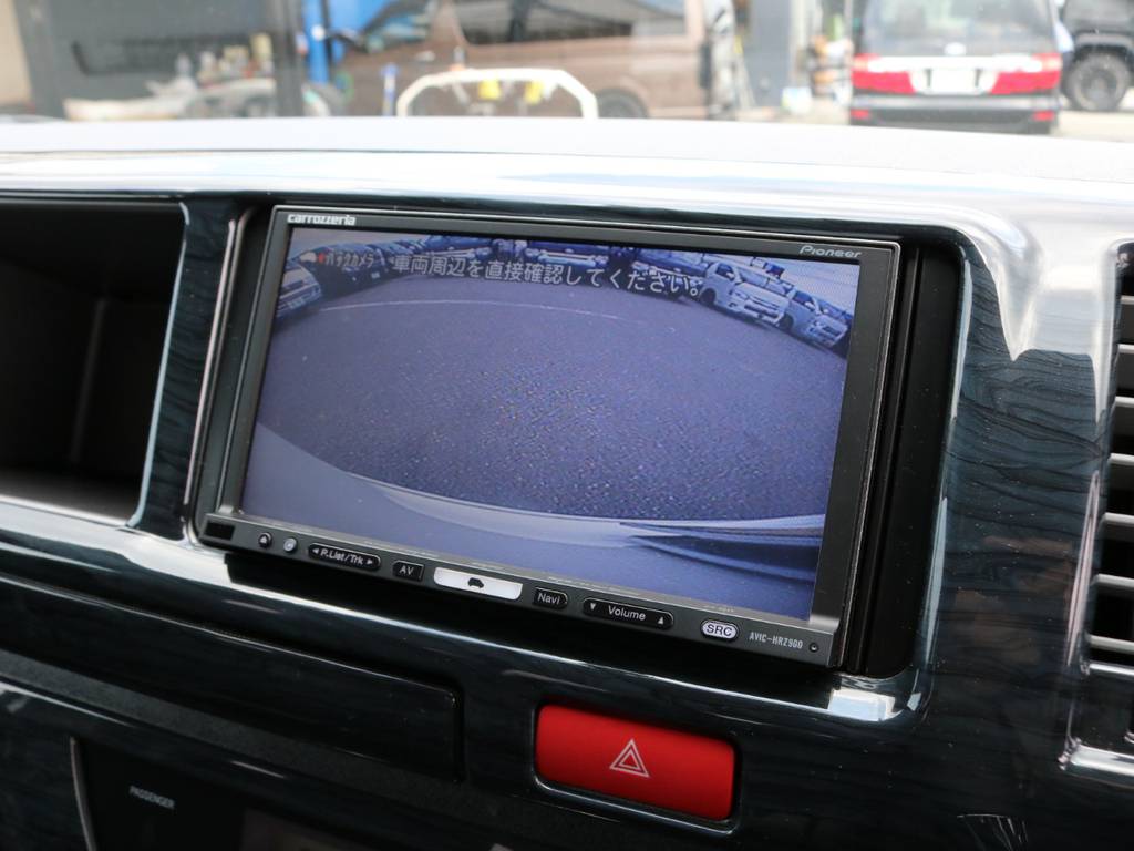 バックカメラも付いてます！