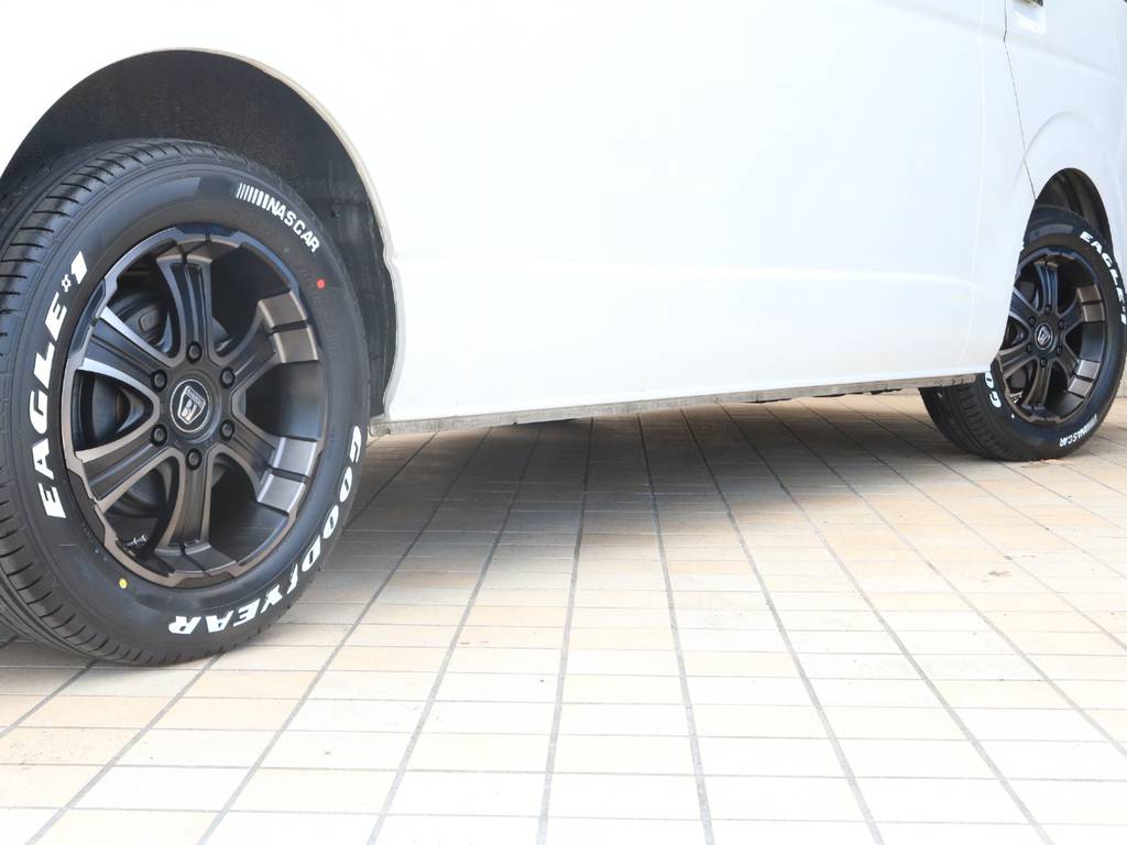 新品ＦＬＥＸバルベロ ディープス１７インチＡＷ＆新品ナスカータイヤ♪