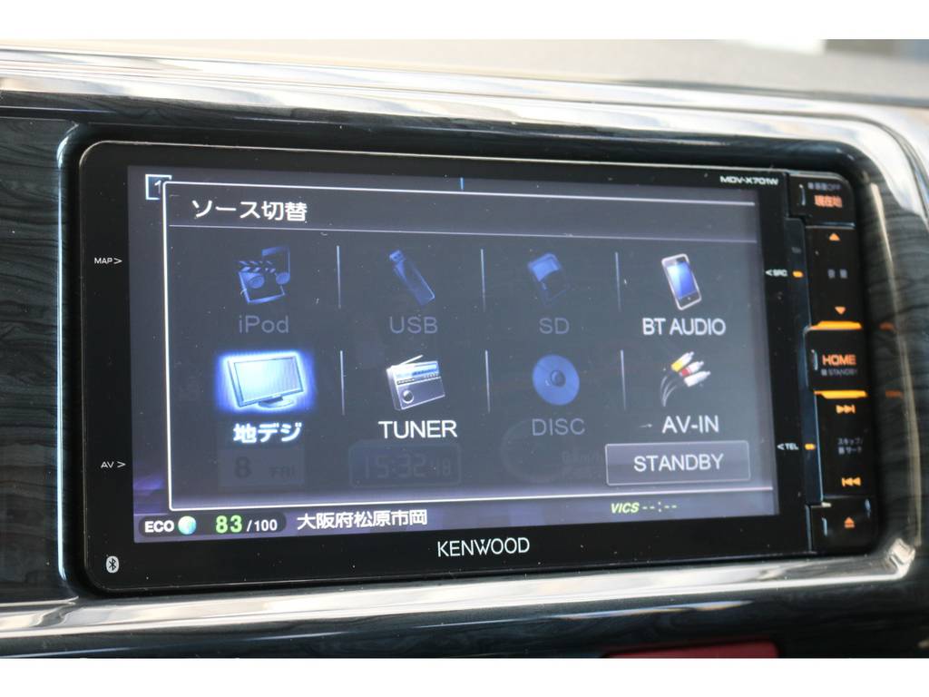 ＫＥＮＷＯＯＤ製ＳＤナビゲーション