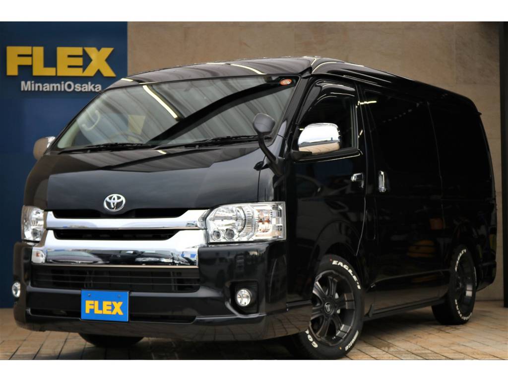 ２９年ハイエースワゴン４ＷＤ・ＦＬＥＸオリジナルシートＲ１♪
