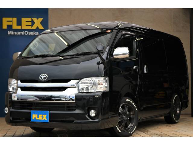 ２９年ハイエースワゴン４ＷＤ・ＦＬＥＸオリジナルシートＲ１♪