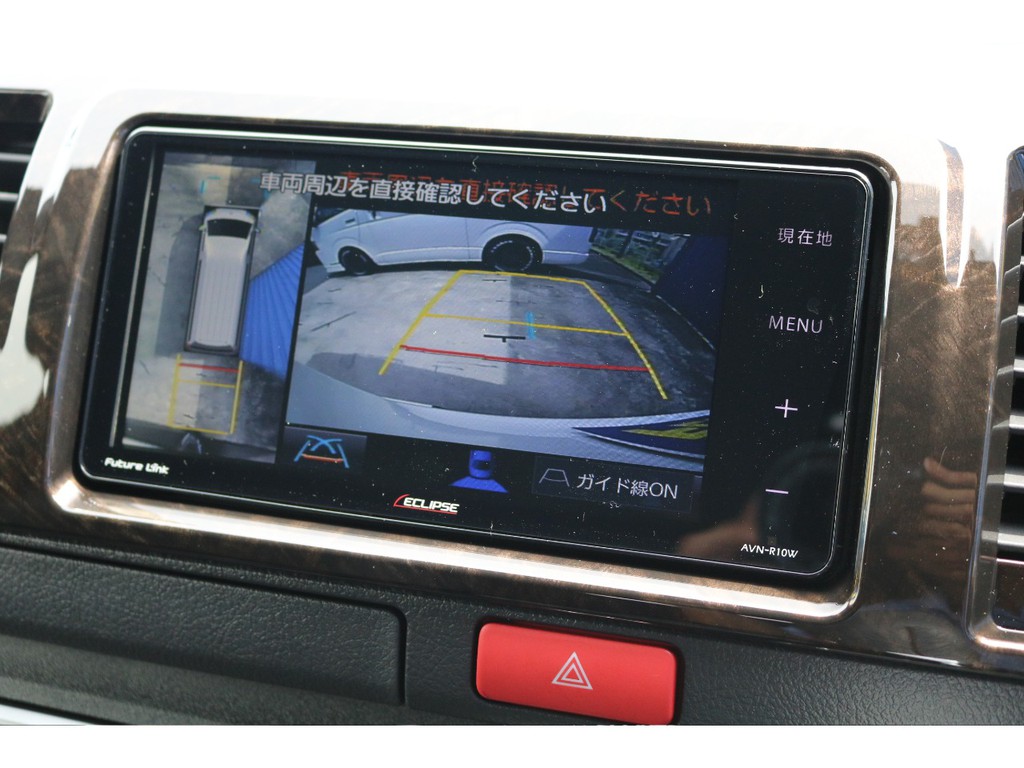 バックカメラ、ＰＶＭ全方位カメラ完備♪ナビ連動加工済み☆