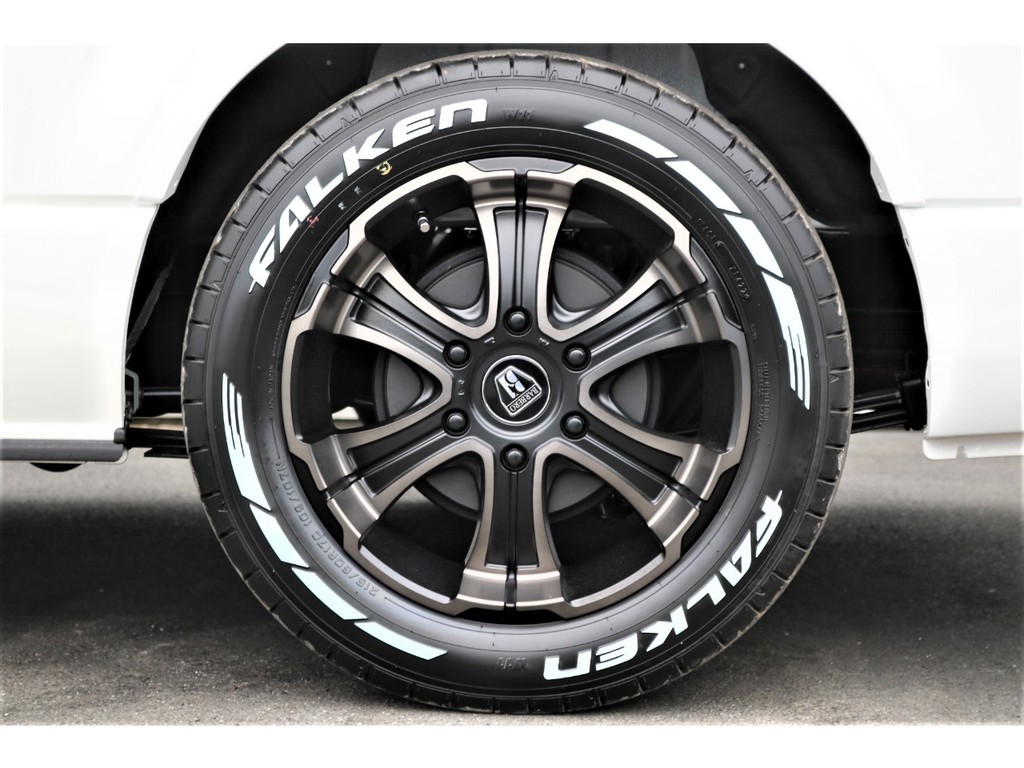 ＢＡＲＢＥＲＯ１７インチアルミホイール×ＦＡＬＫＥＮ１７インチホワイトレタータイヤ♪