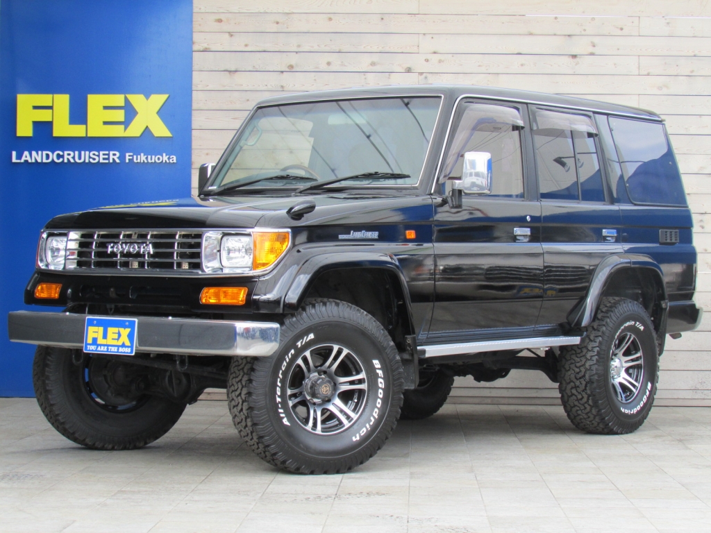ランドクルーザープラド70 ７８プラド Sx3000dt ﾆｭｰﾍﾟｲﾝﾄ ﾌﾞﾗｯｸ 福岡ｺﾝﾌﾟﾘｰﾄﾓﾃﾞﾙ ﾌﾞﾗｯｸｼｰﾄｶﾊﾞｰ ﾚﾝｽﾞ類 ﾒｯｷｸﾞﾘﾙ ｳｯﾄﾞｺﾝﾋﾞｼﾌﾄﾉﾌﾞ ﾏｯﾄ トヨタランドクルーザープラド70sx 中古車 車探しなら中古車 新車の専門店flex フレックス へ