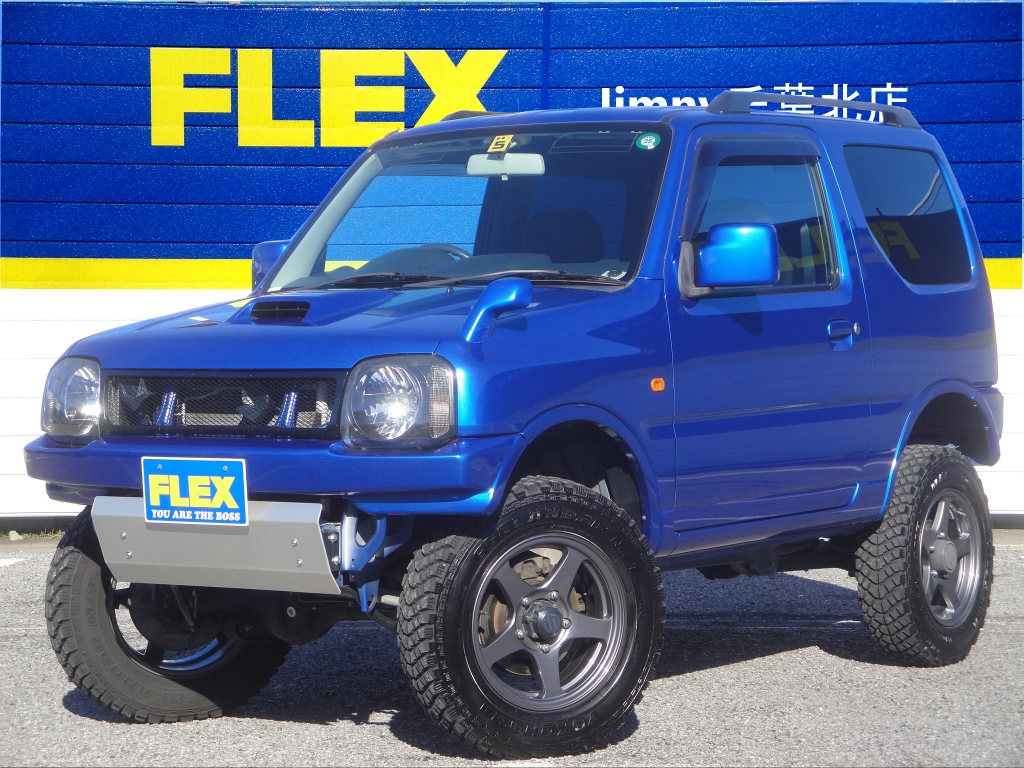 ジムニー ジムニー ｊｂ２３ｗ ６型 ｘｃ ４速オートマチック タニグチコンプリート ３インチリフトアップ オフパフォーマーａｗ スズキジムニーxc 中古車 車探しなら中古車 新車の専門店flex フレックス へ