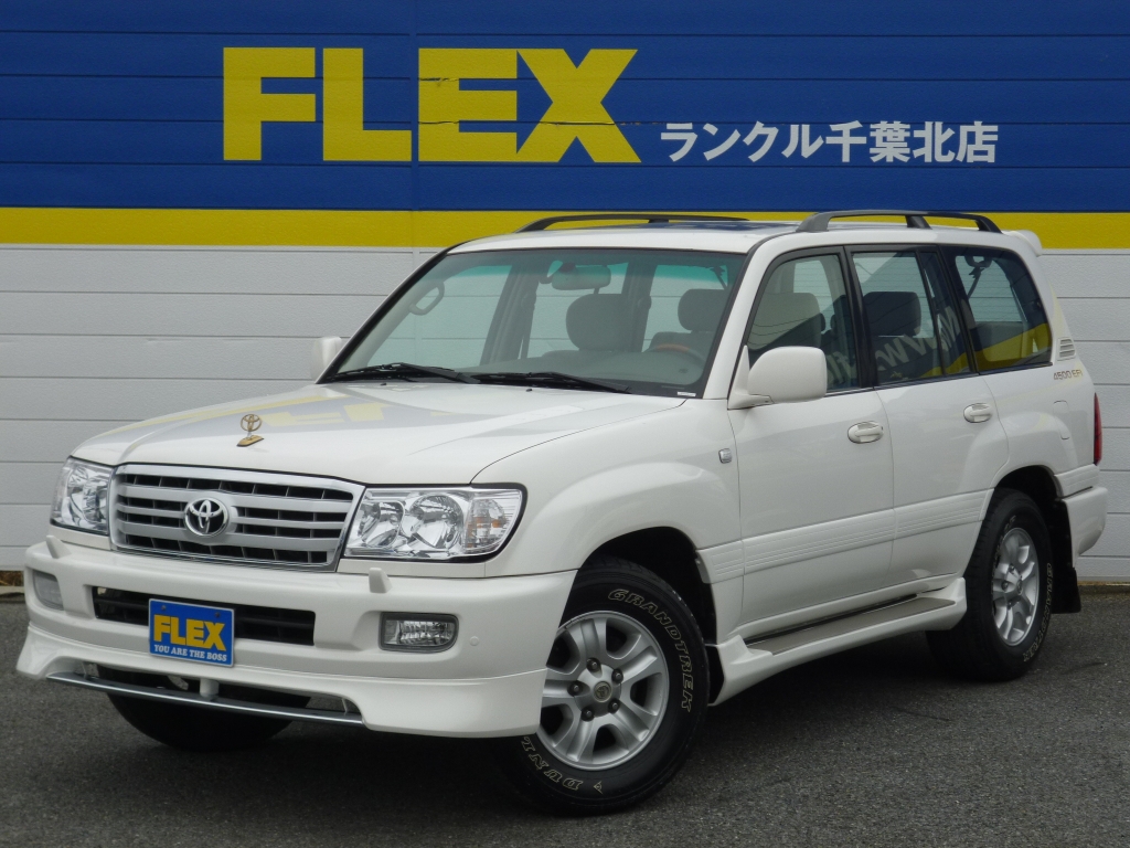 ランドクルーザー100 ランクル１００ ｇｘ ｒ ４５００ｇ 超希少 逆輸入 左ハンドル 新品ｈライト グリル サブタンク ｒデフロック トヨタランドクルーザー100ｇｘ ｒ中古車 車探しなら中古車 新車の専門店flex フレックス へ