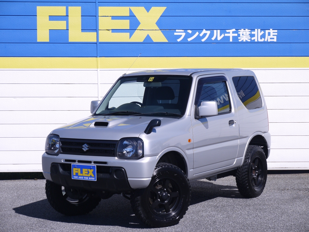 ジムニー ジムニー ｘｇ ６６０ 買取特選車 ワンオーナー ａｔ車 ２インチリフトアップ 社外１６インチａｗ １９５ｍｔ スズキジムニーxg中古車 車探しなら中古車 新車の専門店flex フレックス へ