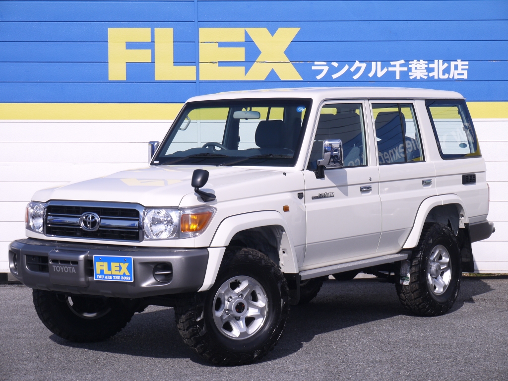 ランドクルーザー70 ランクル７６ ４０００ｇ 新車未使用車 新品２インチｕｐ ２８５ｍｔタイヤ ガナドールマフラー ウインチ ﾃﾞﾌﾛｯｸ トヨタランドクルーザー70バン中古車 車探しなら中古車 新車の専門店flex フレックス へ