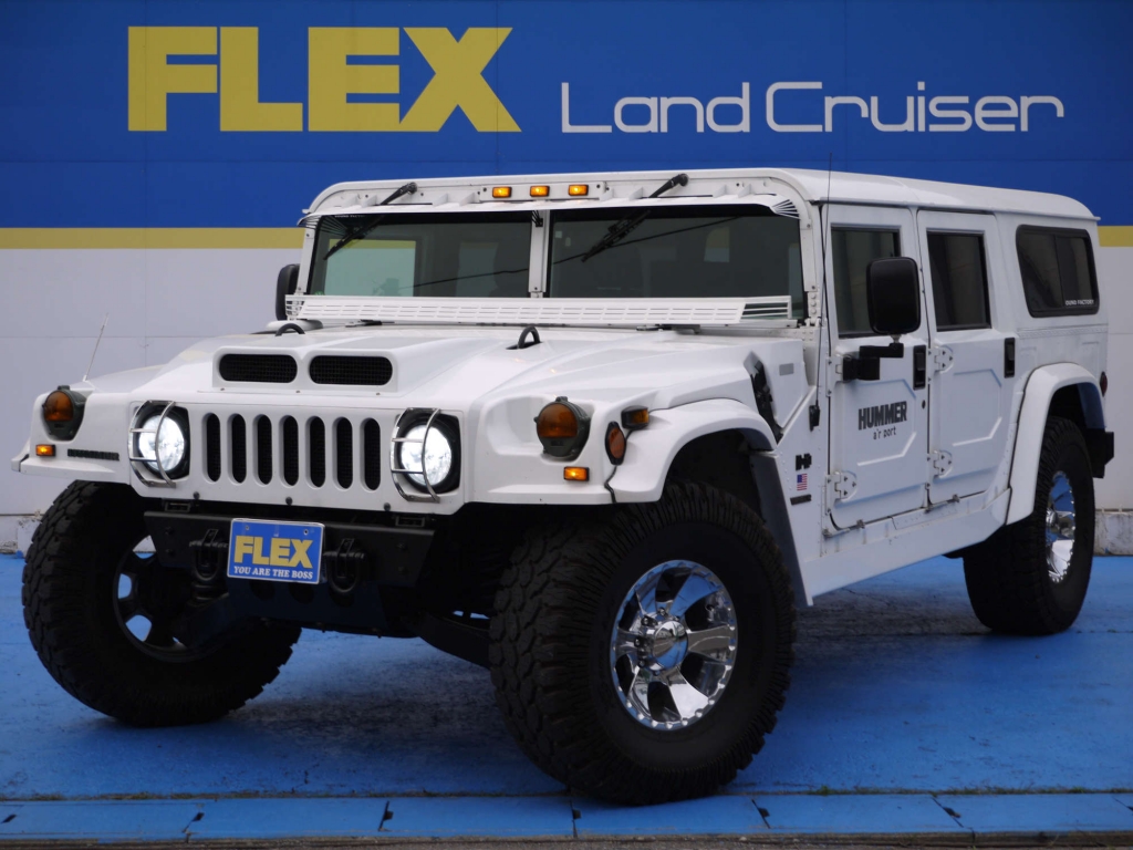 ｈ１ ﾊﾏｰ H1 ６５００d 新車並行 実走行 2ｵｰﾅｰ 車庫保管 Mkw17ｲﾝﾁaw 両ｻｲﾄﾞ出しﾏﾌﾗｰ ｵｰﾊﾞｰﾌｪﾝﾀﾞｰ ﾌｰﾄﾞｽﾎﾟｲﾗｰ Hid Hddﾅﾋﾞハマーｈ１中古車 車探しなら中古車 新車の専門店flex フレックス へ