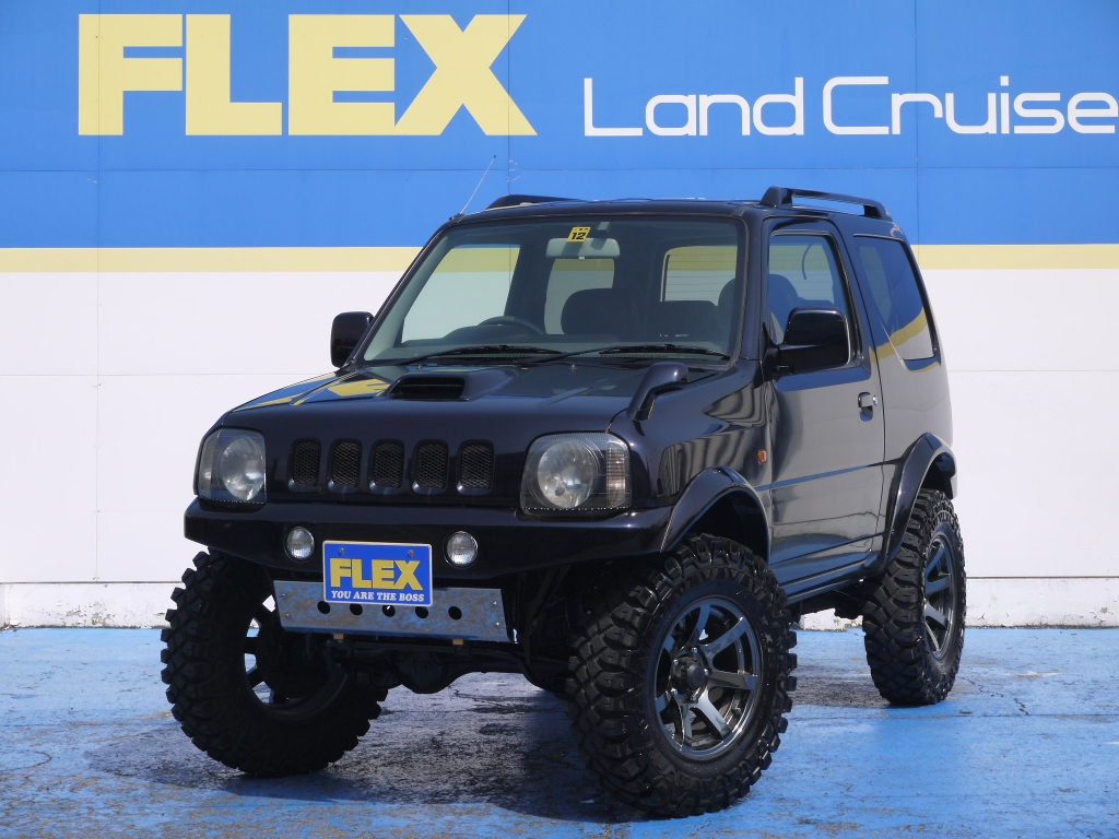 ジムニー 下取り特選車 期間限定販売 ジムニー Xc ５mt マジョーラオールペイント リフトアップ ﾏｷｼｽﾀｲﾔ 社外前後ﾊﾞﾝﾊﾟｰ 砲弾ﾏﾌﾗｰスズキジムニーxc中古車 車探しなら中古車 新車の専門店flex フレックス へ