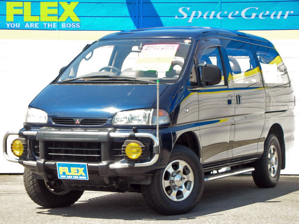 スペースギア 三菱デリカスペースギア３０００スーパーエクシードロング ｈｄｄナビ バックカメラ ｅｔｃ 三菱スペースギアロング スーパーエクシード中古車 車探しなら中古車 新車の専門店flex フレックス へ