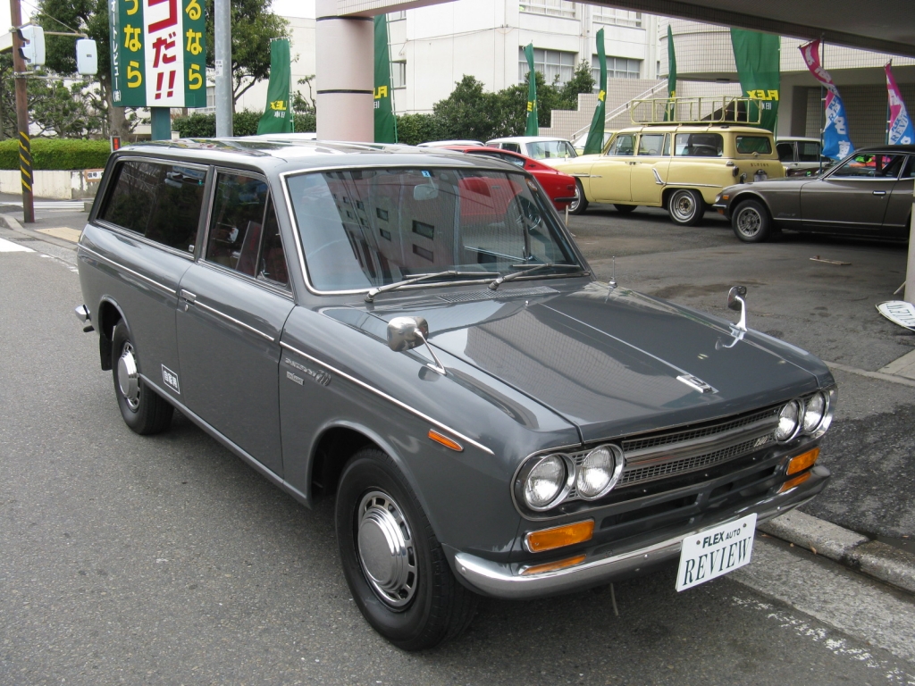 【ダットサン】旧車バン/ワゴン好きの方必見の素晴らしい車両入庫!521ライトバンのワンオーナーオリジナル度高い極上車!メンテばっちり絶好調!日産ダットサンライトバン 1500DX中古車