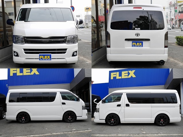 ハイエース0 3型ﾜｺﾞﾝ Gl こだわりのｶｽﾀﾑ充実 全席ﾘｸﾗｲﾆﾝｸﾞ加工 ﾍﾞｯﾄﾞｷｯﾄ Hddﾅﾋﾞ Bｶﾒﾗ Etc 黒木目ｲﾝﾃﾘｱ ｼｮｯｸ ｽﾀﾋﾞ ﾌﾚｰﾑｻﾎﾟｰﾄ トヨタ ハイエース0ワゴンgl中古車 車探しなら中古車 新車の専門店flex フレックス へ