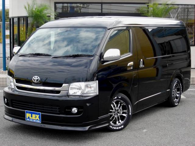 ハイエース0 新車ワゴンｇｌブラックｖｉｐパッケージ 内装１０人乗り Flexｵﾘｼﾞﾅﾙﾘｯﾌﾟ ﾛｰﾀﾞｳﾝ Ledﾃｰﾙ ｵｰﾙﾜｯﾌﾙｼｰﾄｶﾊﾞｰの当店売れ筋no 1トヨタハイエース0ワゴンgl中古車 車探しなら中古車 新車の専門店flex フレックス へ