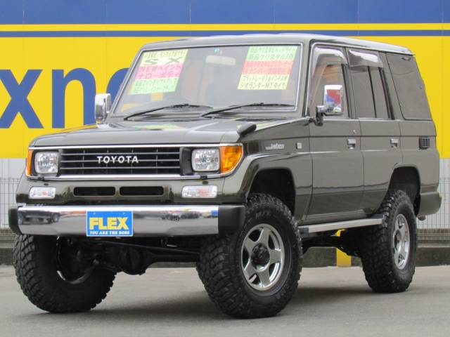 ランドクルーザープラド70 ランクル78プラドsx ナローボディー Newペイント 新品２インチup ブラｖ16インチaw ジオランダーmt 新品クリスタルレンズ類トヨタランドクルーザープラド70sx中古車 車探しなら中古車 新車の専門店flex フレックス へ