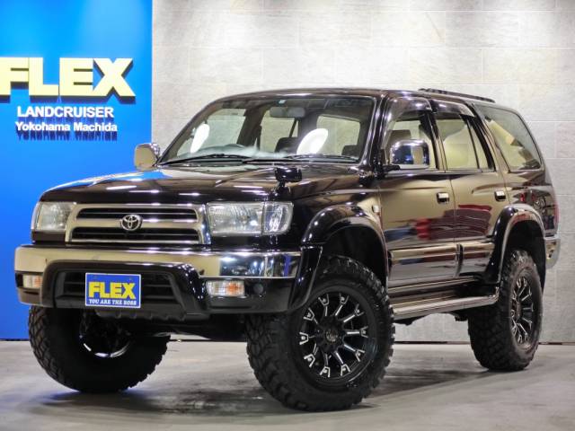 ハイラックスサーフ 185ｻｰﾌ Ssr X Vｾﾚｸｼｮﾝ 2700 ﾌﾞﾗｯｸﾍﾟｲﾝﾄ済み 新品2up Mgﾓﾝｽﾀｰ16aw 285mt 専用ﾒｯｷﾊﾞﾝﾊﾟｰ ｱｳﾀｰ ｼｰﾄ Hddﾅﾋﾞ Bｶﾒﾗ Etc トヨタ ハイラックスサーフｓｓｒ ｘ ｖセレクション中古車 車探しなら中古車 新車の専門店flex
