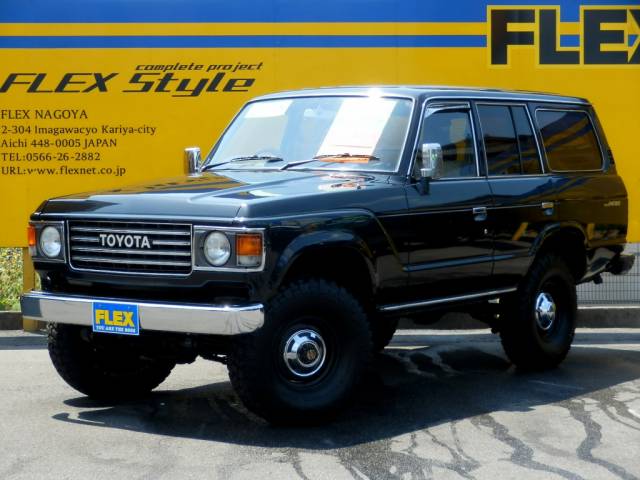 ランドクルーザー60 ランクル６０ｇｘ ブラックオールペン済 ロールーフ 観音扉 新品aw 新品タイヤ 丸目ヘッドライト ガスマニ トヨタ ランドクルーザー60gx中古車 車探しなら中古車 新車の専門店flex フレックス へ