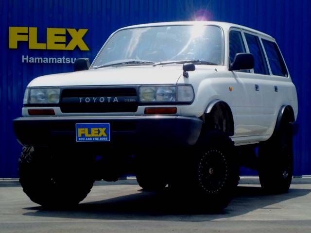 ランドクルーザー80 ランクル８０ｓｔｄ ディーゼルマニュアル 超超希少スタンダード ３インチアップ ビードロック トヨタランドクルーザー80std中古車 車探しなら中古車 新車の専門店flex フレックス へ