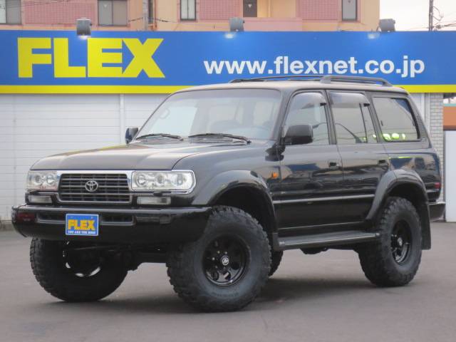 ランドクルーザー80 超希少 北米モデル ４５００ 左ハンドル ３インチｕｐ ３１５新品タイヤ ホイール トヨタランドクルーザー80中古車 車探しなら中古車 新車の専門店flex フレックス へ