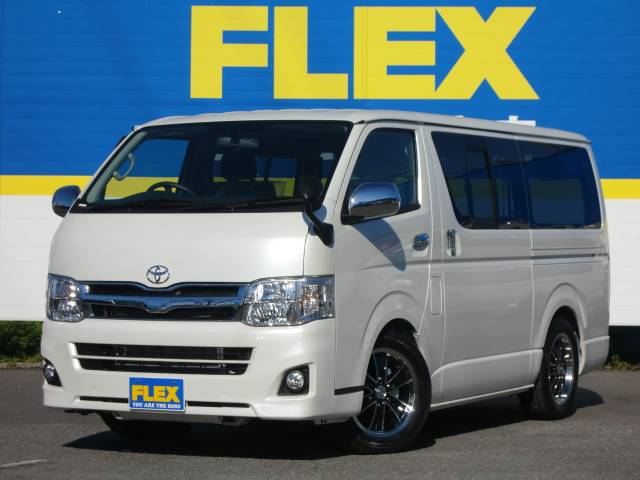 ハイエース0 未登録のスーパーｇｌ入庫です 車検対応１７インチアルミ ３８ｍｍローダウン オプションｈｉｄなども装備してますよ トヨタハイエース0スーパーｇｌロング 新色パールホワイト ガソリン車 中古車 車探しなら中古車 新車の専門店